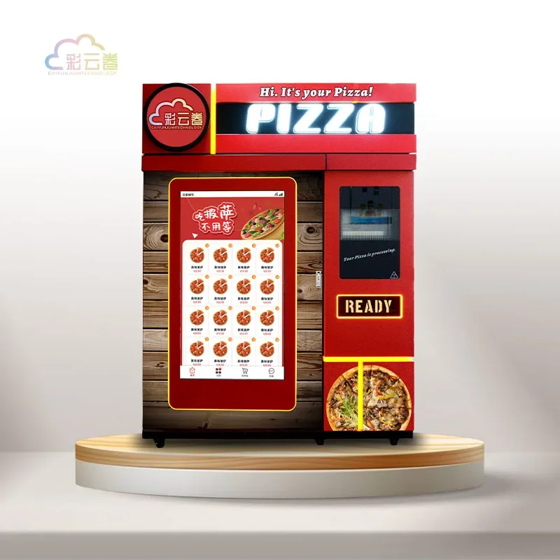 YG Aangepaste Volledig Geautomatiseerde Pizza-automaat Volledig Automatische Verkoop van Pizza