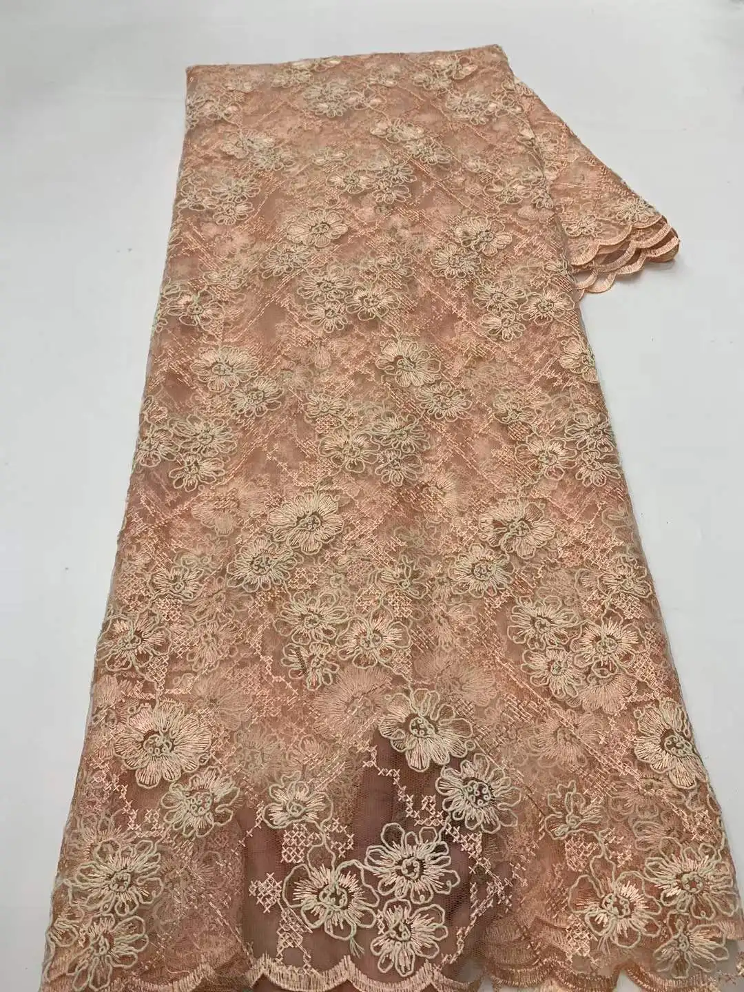 2025 أحدث نسيج الدانتيل الفرنسي هايت الجودة التطريز صافي نسيج الدانتيل الزفاف كوتور ثوب مسائي بالجملة الدانتيل-XX