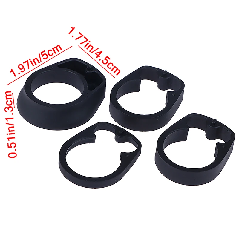 4 Pcs/Set Bicycle Stem Handlebar Spacer Set For The One 1-1/8(28.6mm) Fork Integrated Handlebar Accessories