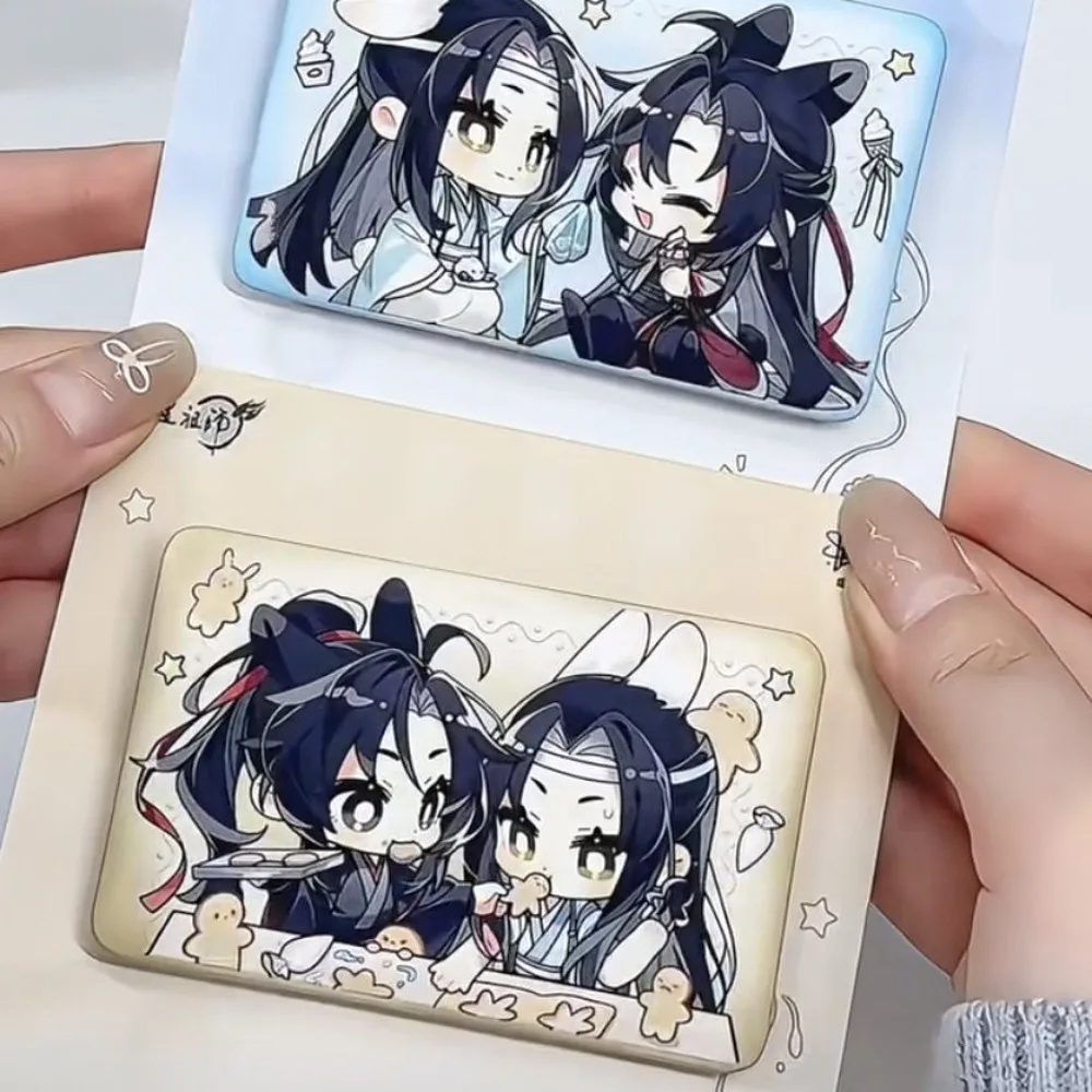 Аниме The Untamed MO DAO ZU SHI Wei Wuxian Lan Wangji Q версия значок брошь булавка жесть подарок фанат косплей коллекция аксессуаров