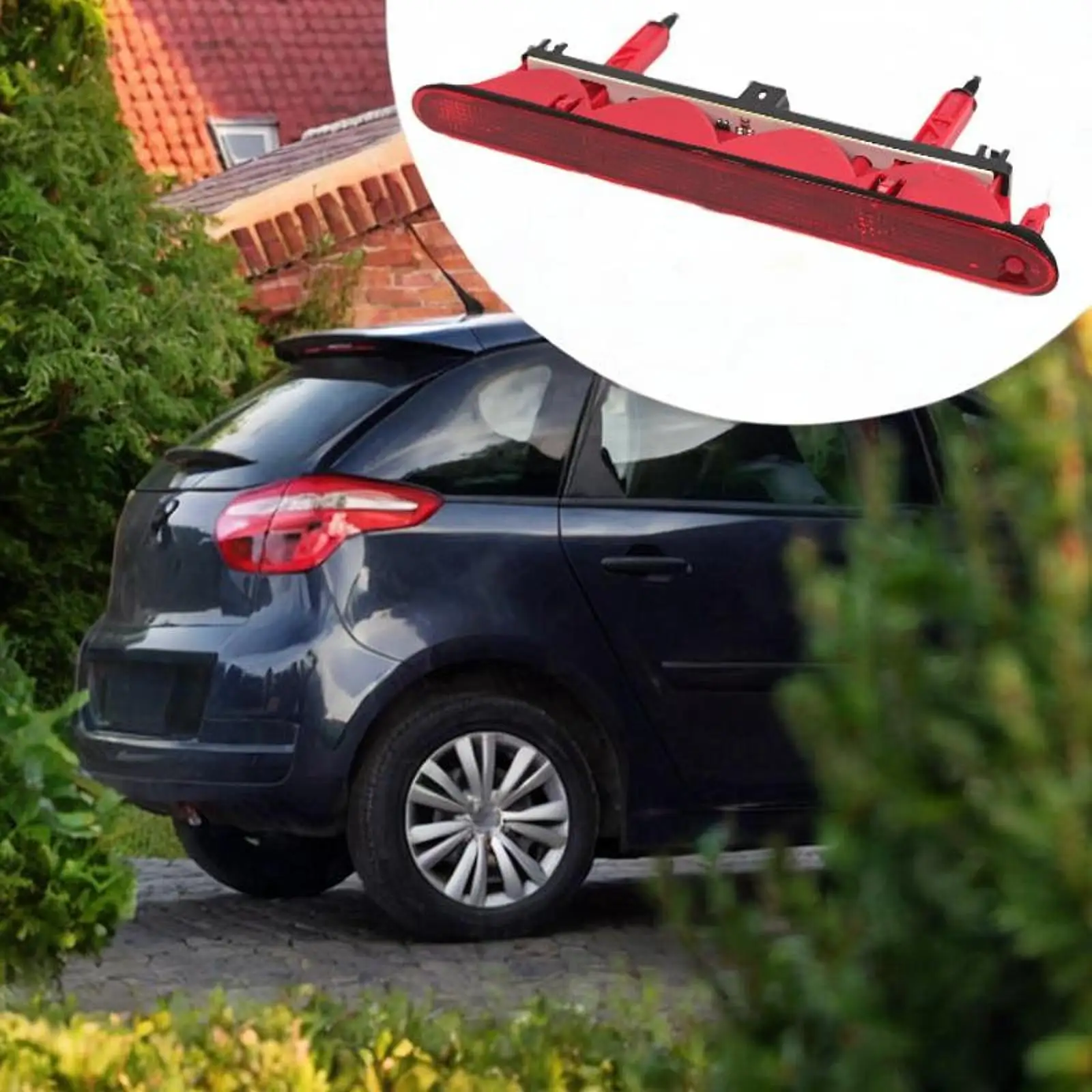 

Third Brake Light Waterproof Easy to Install for Peugeot 307 Hatchback