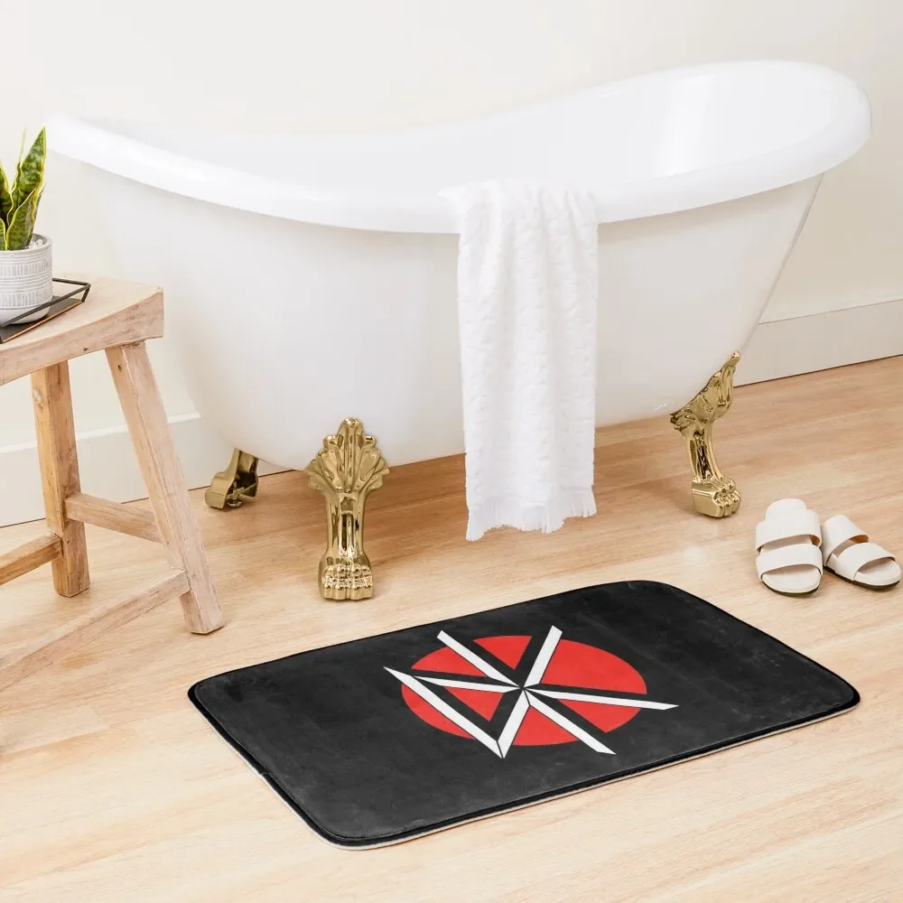 Best red logo Bath Mat Quick-Drying Bathroom Anti-Skid Shower Bath Rugs Bathroom Floor Mat