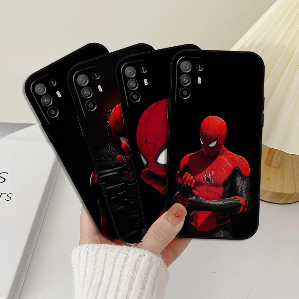 

Hot Marvel Spider Man Cool Case For OPPO A98 A94 A93 A92 A92S A83 A78 A76 A74 A73 A71 A58 A57 A55 A54 A53 2020 Black Soft Cover