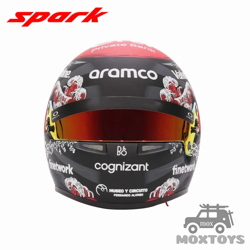 

Spark 1:5 scale Fernando Alonso-Japanese GP 2024 helmet Model #5HF178 Gift