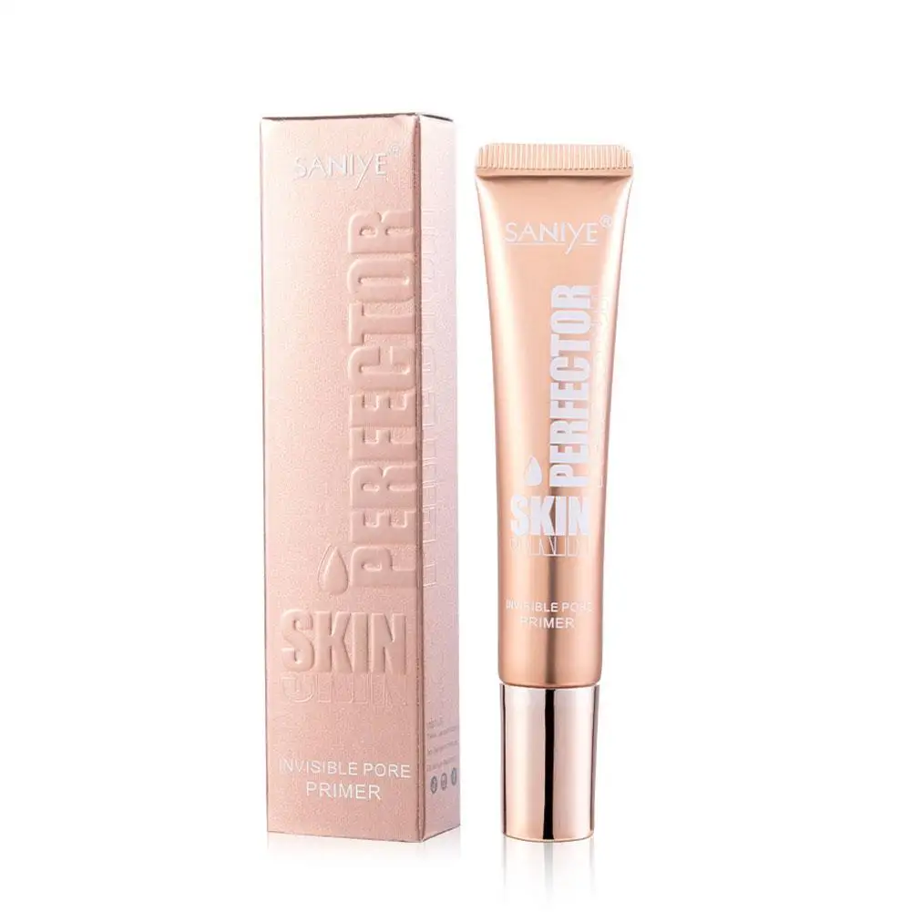 20ML Makeup Base Face Primer Cream Invisible Pore Light Primer Smooth Makeup Oil-Free Finish Cosmetic Foundation O5T9