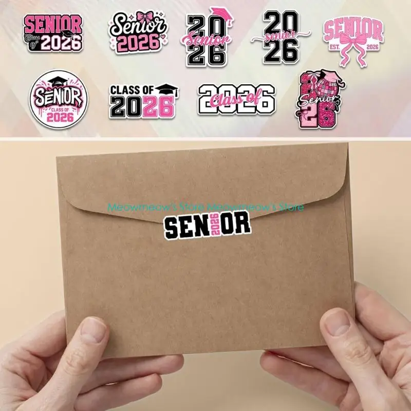 W91A Старший 2026 Наклейки 10 листов Постоянные клей