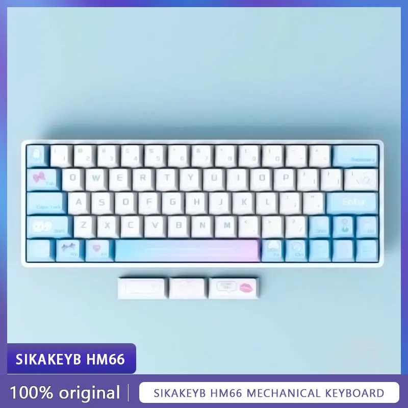 Sikakeyb Hm66 Customized Mechanical Keyboard Rgb Game Keyboard Wired Magnetic Axis Electronic Sports Compatible With Gh60 Laptop