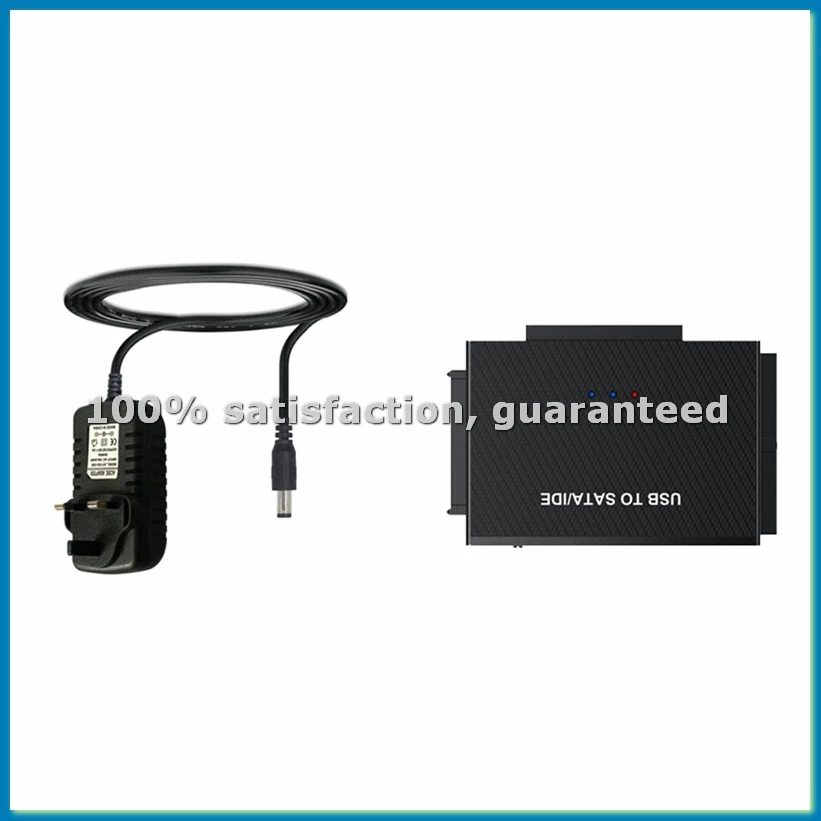

Адаптер USB 3.0 для подключения жестких дисков SATA/IDE (2.5/3.5 дюйма) с разъемом UK Plug-A51M