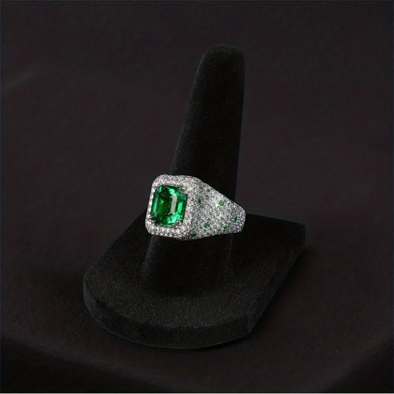 

1 Piece Resin Suede Ring Stand Finger Ring Stand Ring Display Stand