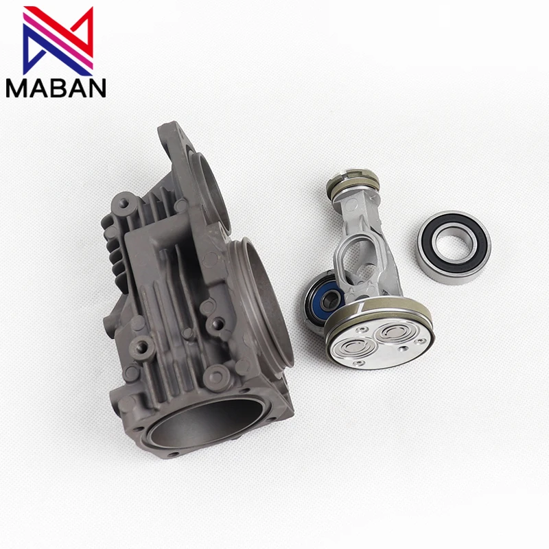 LR078650 pompa kompresor suspensi udara, Kit perbaikan batang Piston silinder untuk AMK Land Rover Discovery 4 LR4