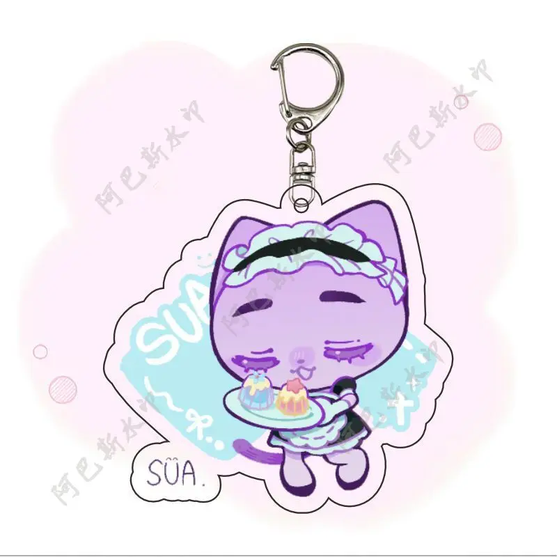 Anime ALIEN STAGE Till Ivan Cosplay Acrylic Keychain Pendant Cute Cartoon Backpack Schoolbag Ornament Pendant Gift