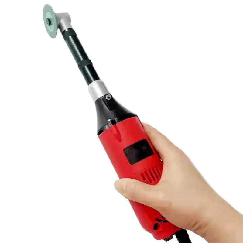 Industrial 90-degree Right-angle Electric Die Grinder Multi-functional Miniature Angle Grinder Long Neck Bent Head Mold Grinding