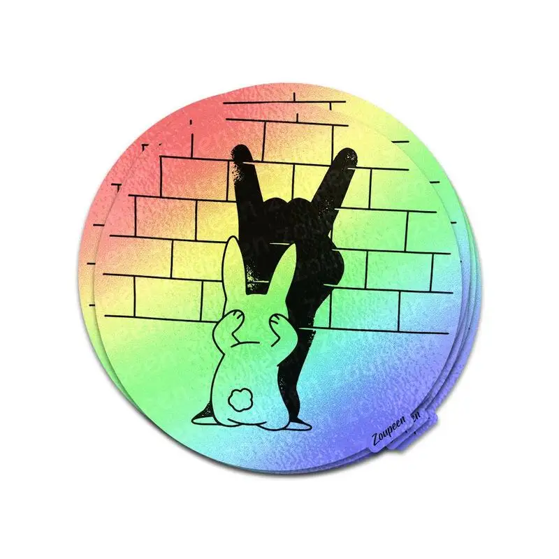 

Rabbit Rock Laptop and other decorative stickers • High-quality face-coated vinyl stickers • Waterproof, scratch-resistant