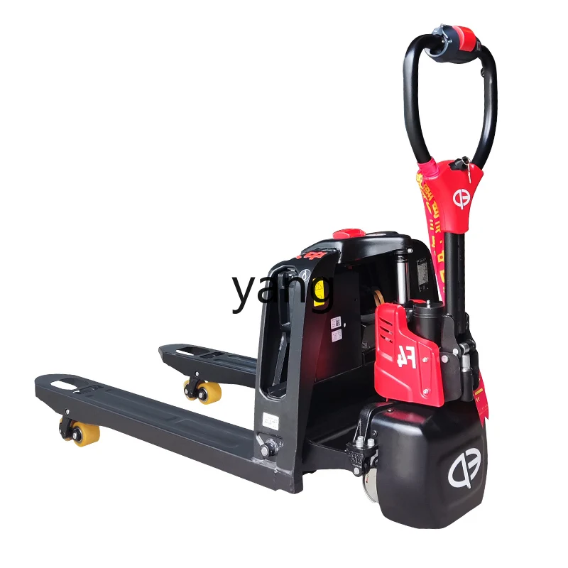 YJQ all-electric forklift hydraulic pallet handling automatic lifting lithium battery trailer