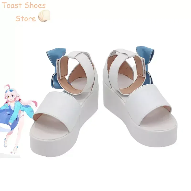 

Game Blue Archive TAKANASHI HOSHINO, обувь для косплея, обувь из искусственной кожи, карнавальные ботинки на Хэллоуин, реквизит для косплея, реквизит для костюма