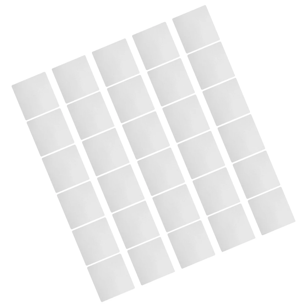 

30 pcs White Large Laboratory Filter Paper Sheets Efficient Liquid Absorption Clear Experiment Results Teaching Lab Filtration