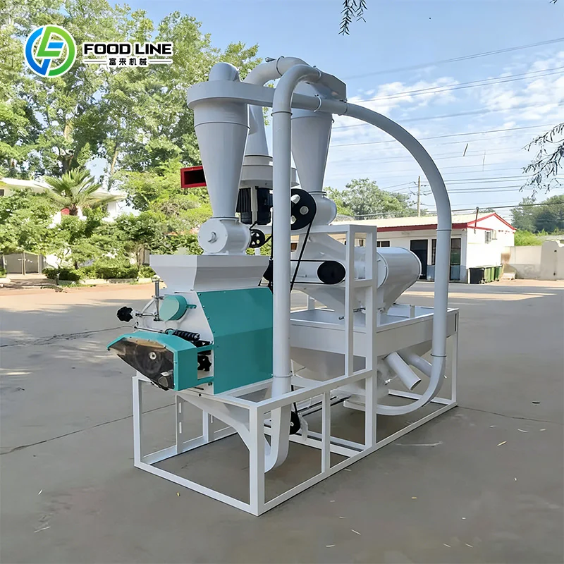 Customized Roller Wheat Flour Milling Machine Commercial Durum Wheat Flour Processing Equipment
