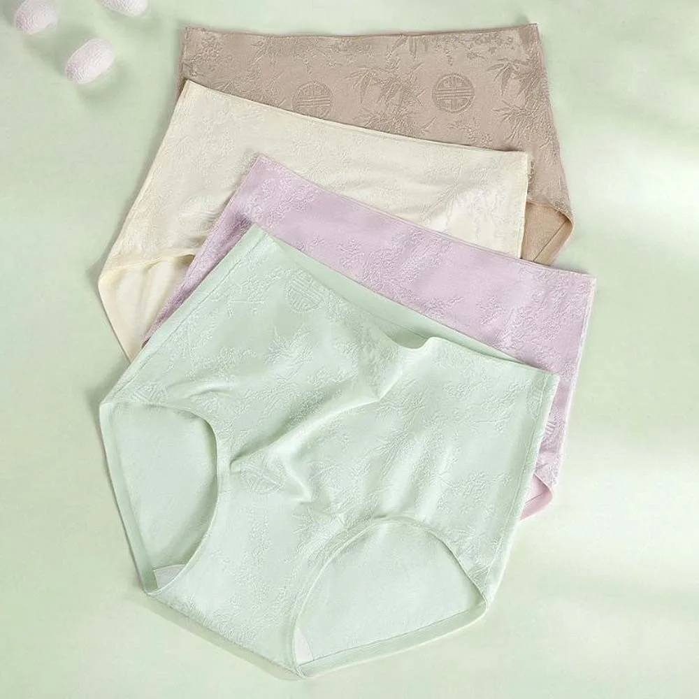 High-waisted Postpartum Shaping Panties Butt Lifting Ice Silk Bodyshape Briefs Thigh Slimming Waist Trainer Sculpting Shorts