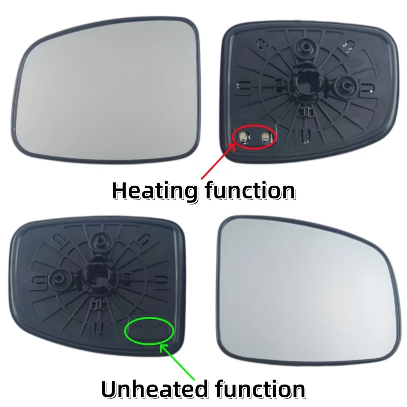 For Honda Fit 2014 2015 2016 2017 2018 2019 2020 High Quality Car Left/Right Side Rearview Mirrors Glass Unheated / With Heating