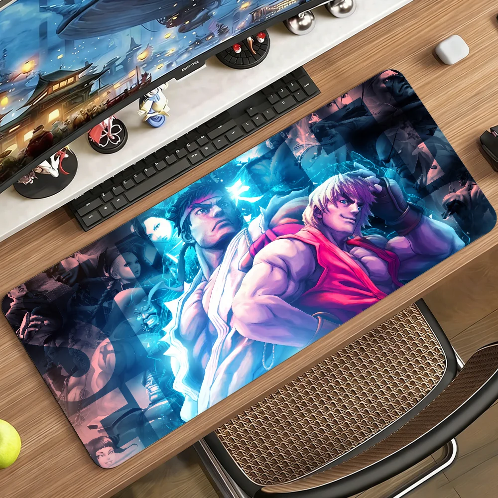 Game S-Street Fighter Mouse Pad Computer Laptop Rubber Non-slip Mouse Mat Mousepad Gamers Decoracion Desk Mat view 3