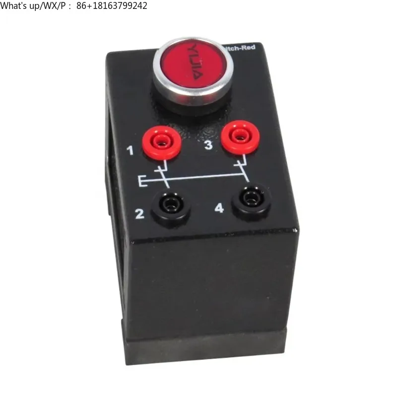 

Push-Button Switch-Red Didactic Equipment Electrical Laboratory Equipment