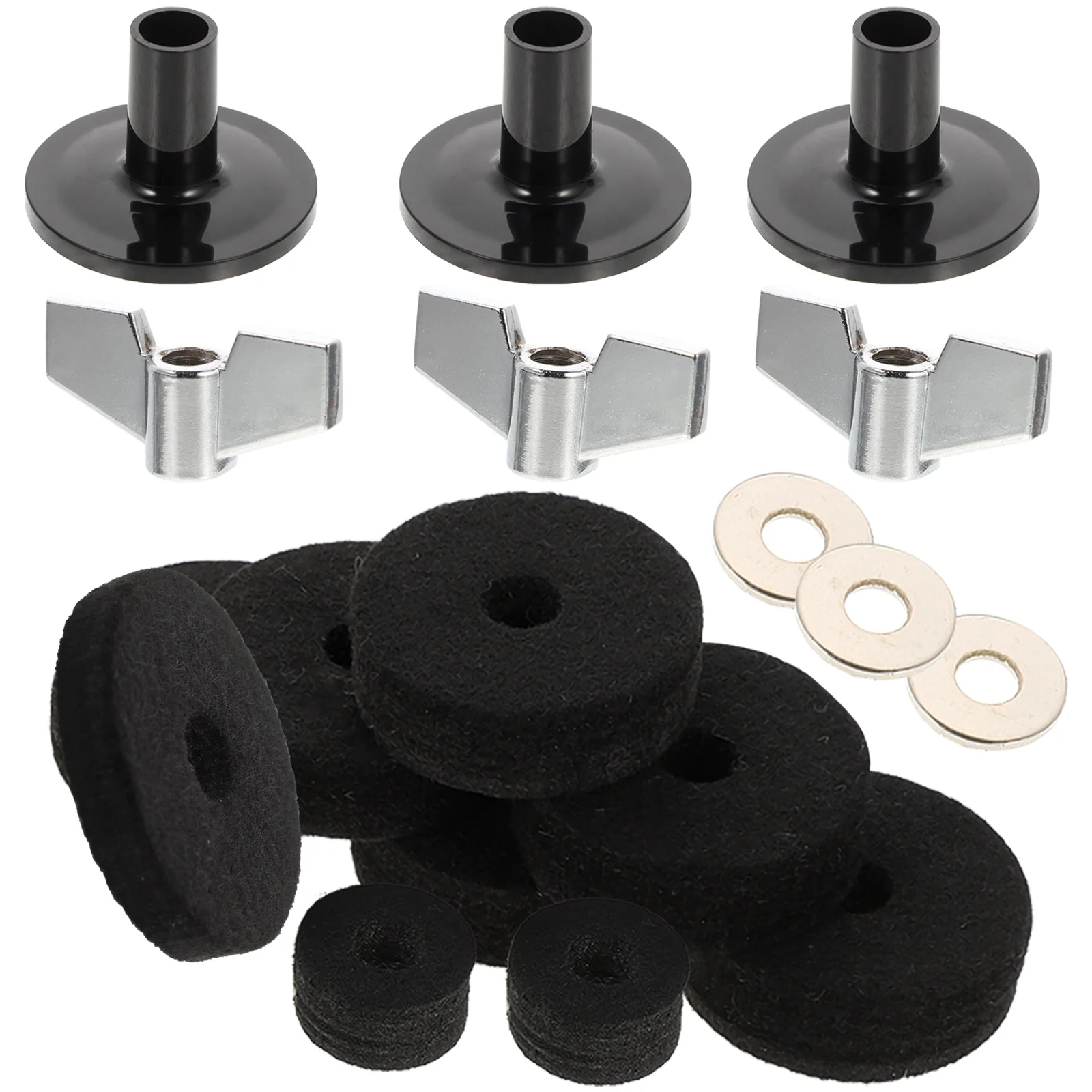 

Drum Felt Pad Cymbal Stand Felts Kit Pads Replacement Accessories Small Washers