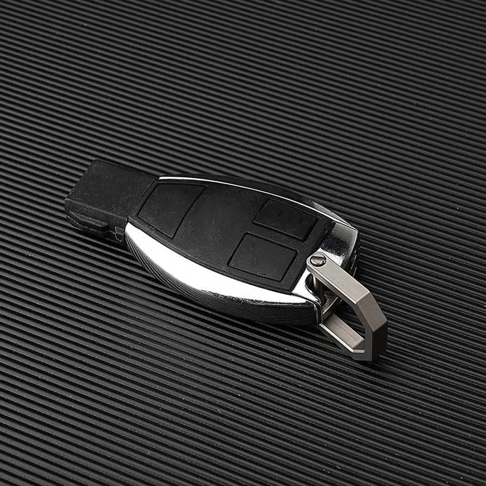 

Polyester Titanium Alloy Key Chain Anti-lost Adorable D-shaped Key Ring Keychain Accessories with Screw Mini Buckle Outdoor