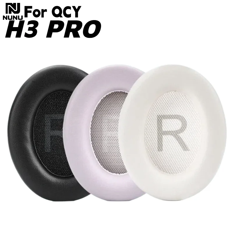 

NUNU Replacement Original version Foam Cushion Ear Pads With buckle For QCY H3 PRO Headset Earmuffs repair parts