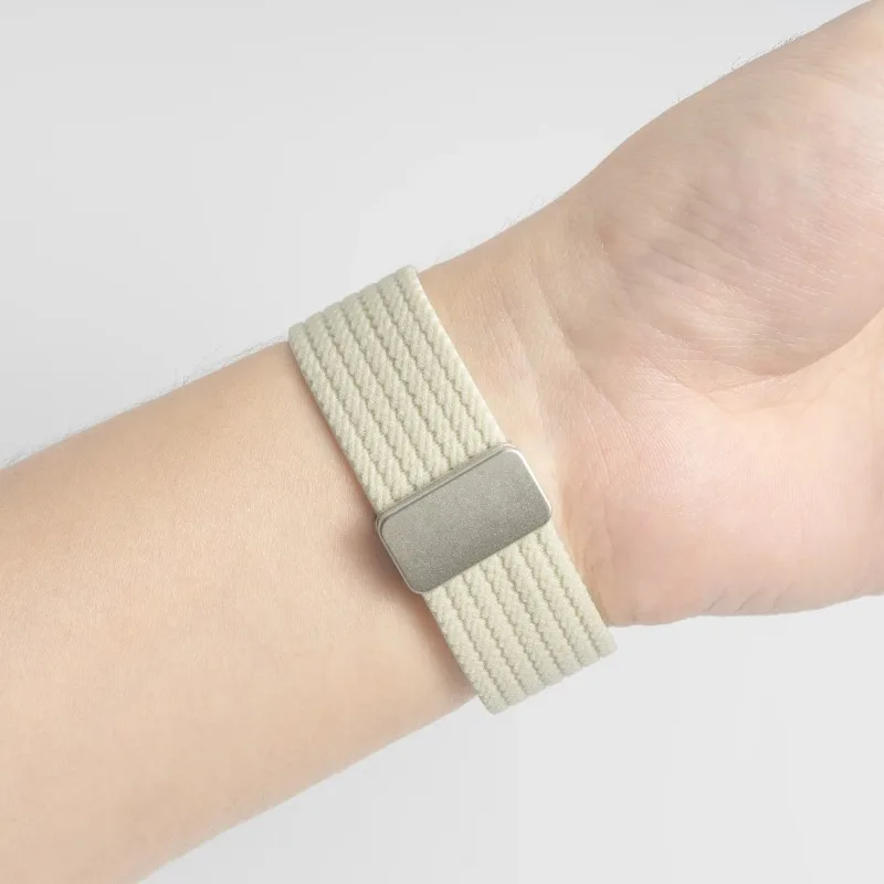 حزام حلقة من النايلون المضفر لساعة أبل الترا 3 2 49 مللي متر 11 10 42/46 مللي متر 9 8 7 45/41 مللي متر سوار مغناطيسي iwatch 6 5 SE 44/40 مللي متر #5