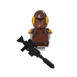 Darth Vader Building Blocks Toy, Obi-Wan Kenobi Brick, Figuras Ahsoka Tano, Din Djarin com Grotu Rahm Kota, C-3PO Figuras