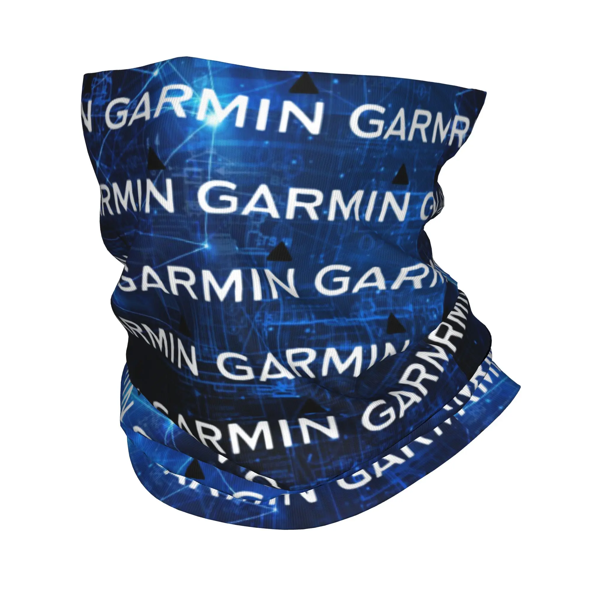 

Custom G-GARMIN-S Neck Gaiter Men Women Windproof Winter Technology Oriented Design Bandana Scarf for Ski