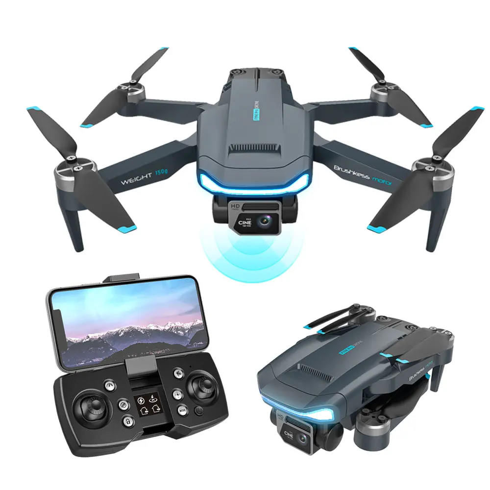 

KBDFA 2024 New F194 Aerial Drone GPS Brushless Motor 4K HD Dual Camera RC Helicopter Professional Foldable Quadcopter Toy Gifts