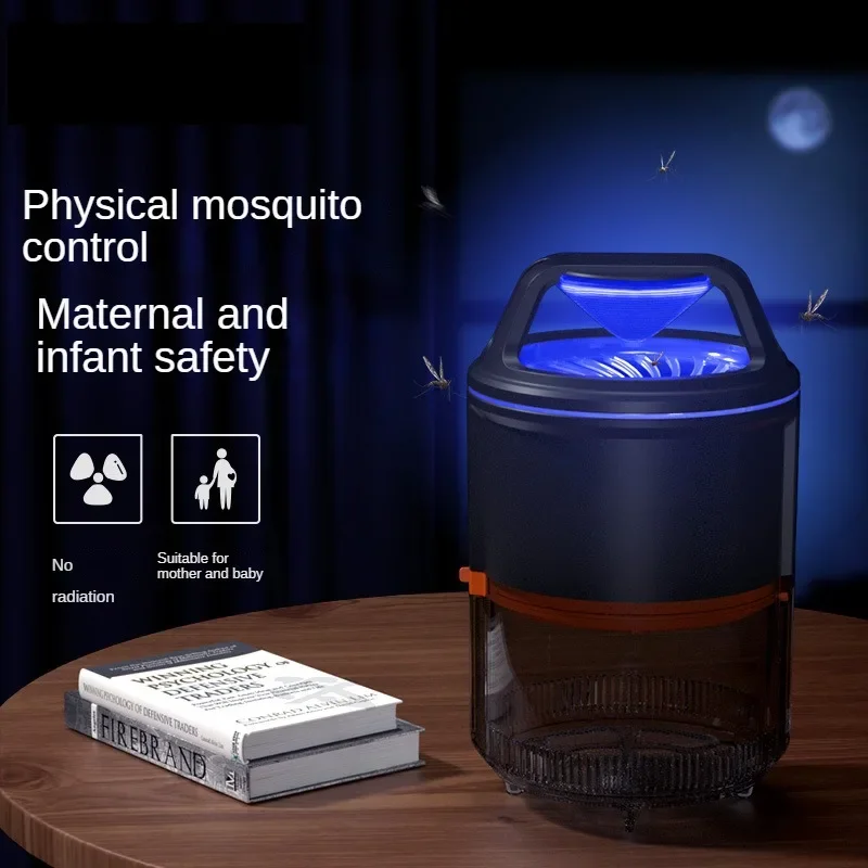 Letour lâmpada assassina de mosquitos led ultravioleta repelente de mosquitos plugue usb quarto doméstico silencioso infalação física armadilha de