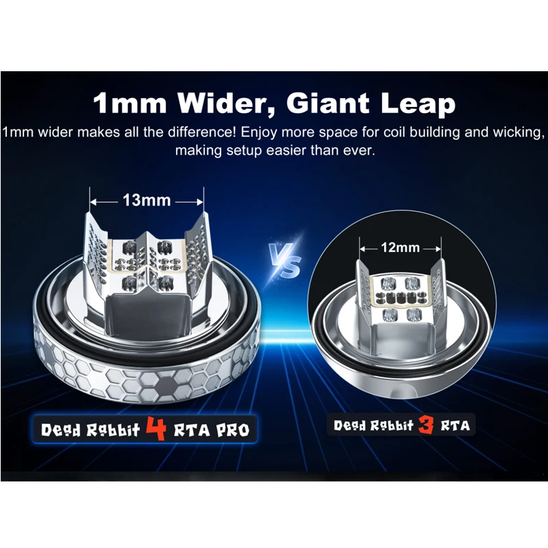 الأصلي Hellvape الميت الأرنب 4 RTA برو خزان 26 مللي متر المزدوج لفائف بناء سطح السفينة 3.5 مللي/5.5 مللي أعلى ملء 810 بالتنقيط تلميح Vape البخاخة E-cig #5