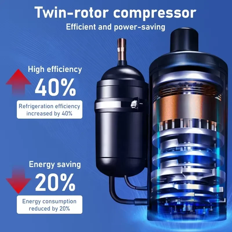 Caravan Electric Mobile Conditioner with 48V Dc Vehicle Power Supply Split Portable Air Conditioner for Car view 3