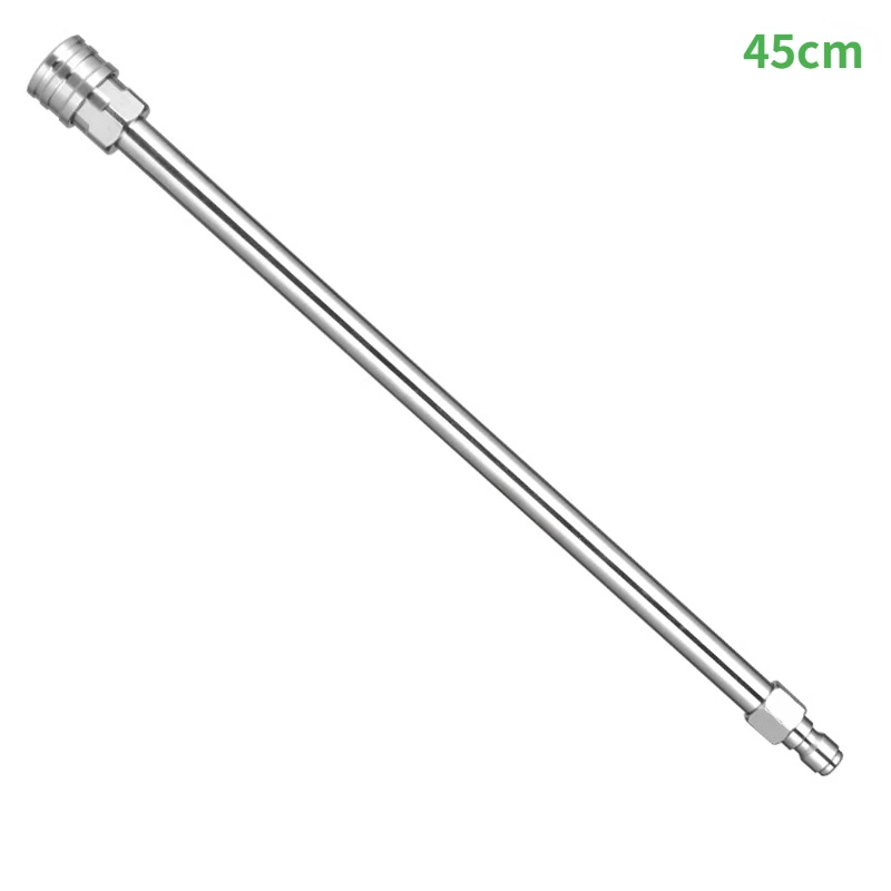 Pressure Washer Extension Wand Durable Portable Stable Quick Connect Steel Spare 1/4’’Quick Connect for Household Wall