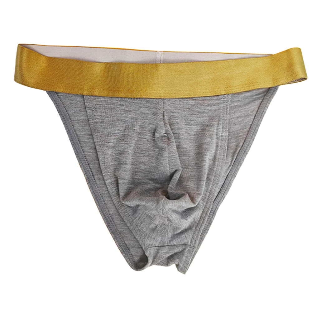 للاستخدام اليومي XL ملابس داخلية جيدة التهوية سراويل منخفضة الخصر النمط الكلاسيكي مزيج القطن حالة جديدة نمط الصلبة #3