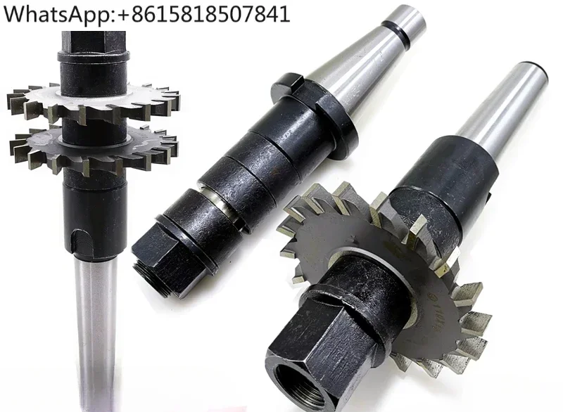 

Three-sided blade saw milling cutter holder 7:24NT40 R8 Mohs handle milling cutter disc saw mandrel
