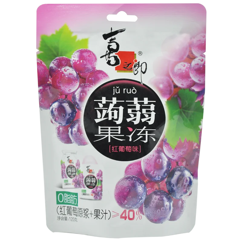 Kizhilang Konjac Jelly 4,24 oz (120 g) * 2 Packungen Fruchtgelee, erfrischende Lebensmittel