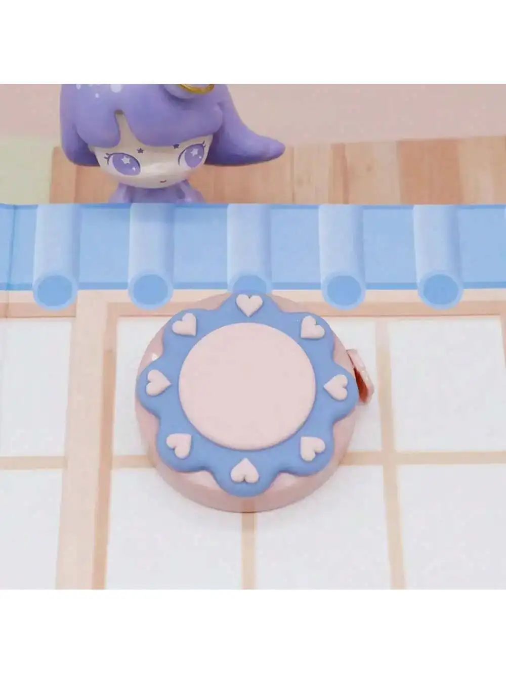 1 قطعة شريط قياس صغير لطيف محمول