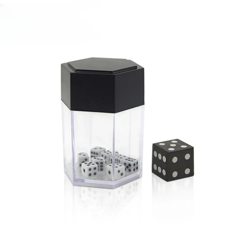 1Pcs Magic Exploding Dice Magic Trick Toys Close Up Gimmick  Trick Joke Prank Toy Funny Game Children Kids Gift for Beginner