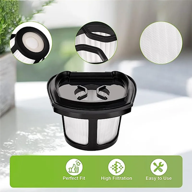 مناسبة لمرشح عناصر التصفية بيسيل 614212 1614203 Haipa قابل للغسل ملحقات المكنسة الكهربائية HEPA طقم قطع غيار-