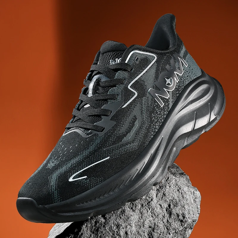 

2025 men's casual sports shoes cushioning fashion breathable light running shoes outdoor jogging comfortable walking shoes 45