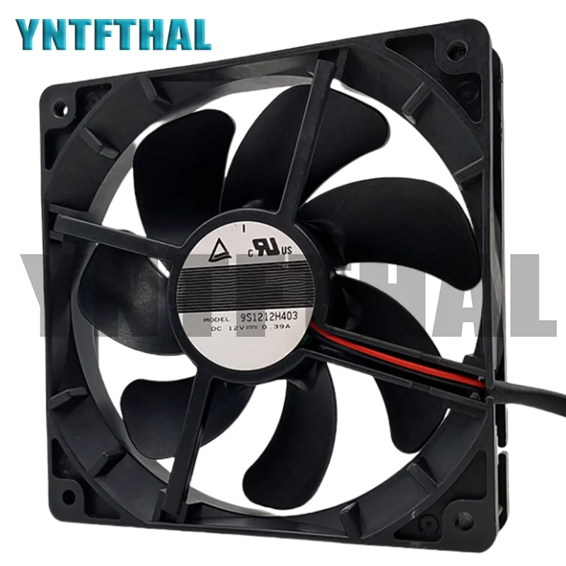 Nuovo ventilatore quadrato San muslimdc 12V 0.39A 2 fili 70MM