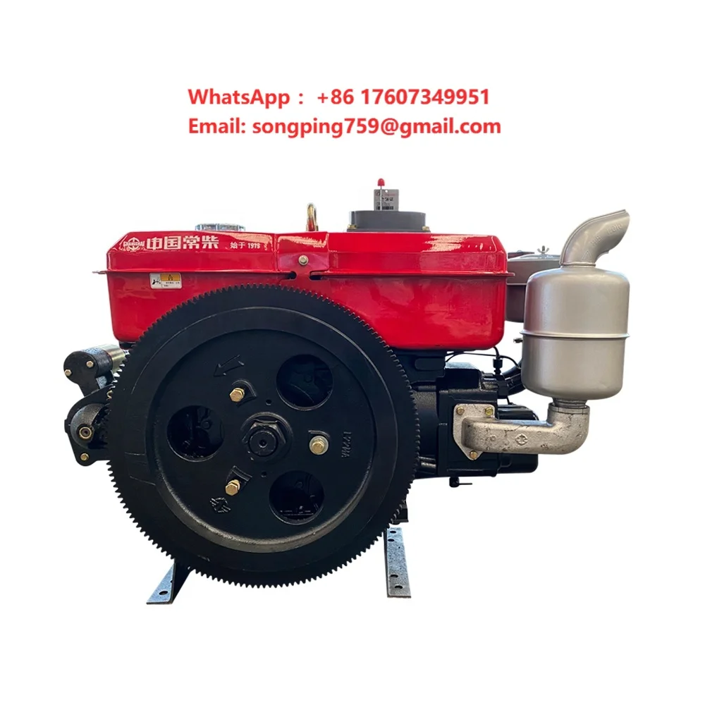 20HP 15KW 18.75KVA Changchai Power ZS1115 General Factory Price Water Cooled 1-Cylinder 4 Strokes Motor Diesel Engine