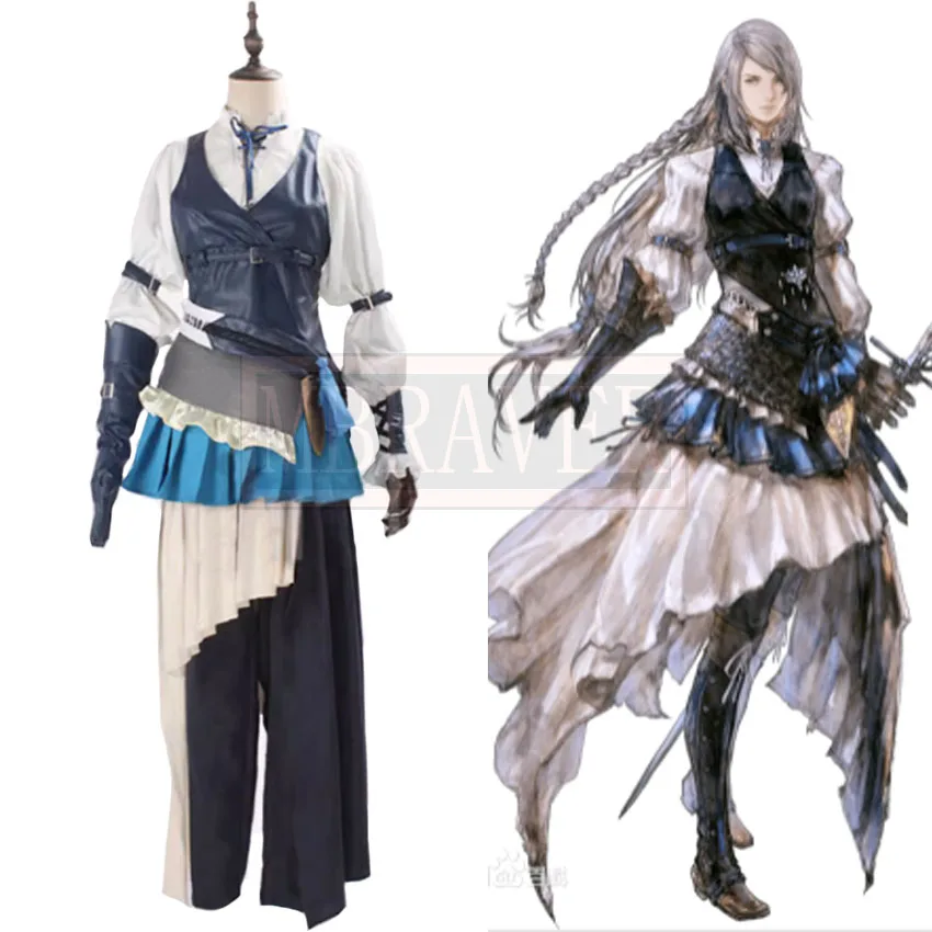 Final Fantasy XVI FFXVI FF16 Jill Warrick Cosplay Costume Christmas Halloween Custom Made Any Size