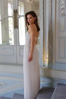 8 best sales فستان طويل مزين باللؤلؤ - №1