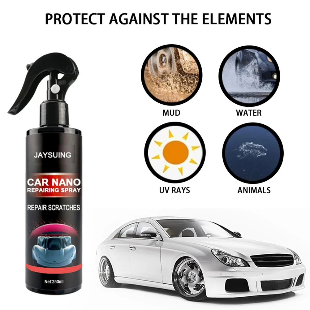 250ml Vehicle Nano Repairing Spray Car Detailing Polisher Scratch Remover Car paint nano-coating crystal coating liquid spray