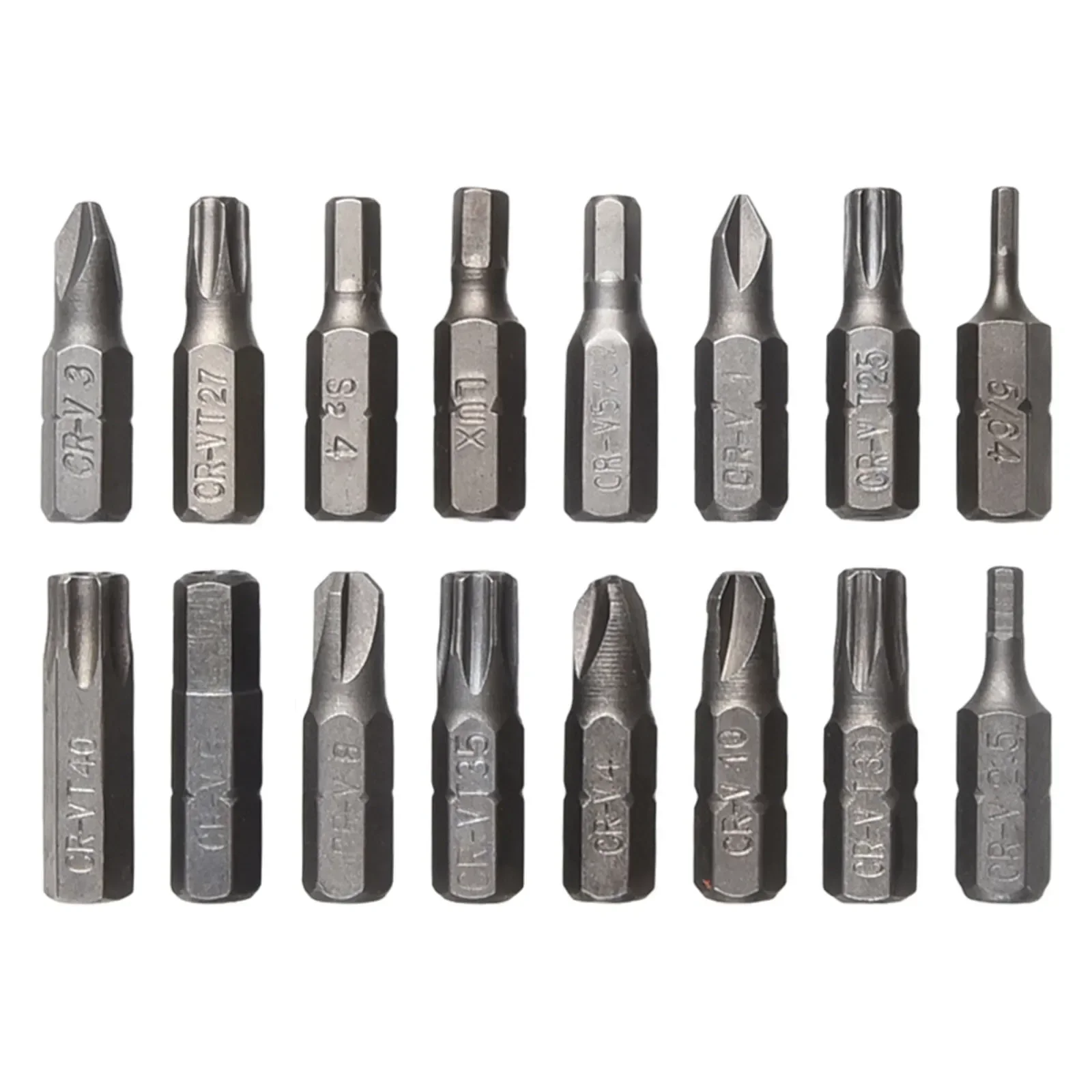 Portable Screwdriver Set Combination Set New Top Sale 33pcs Bit Chrome Vanadium Steel Extension Extension Shank Length: 60mm