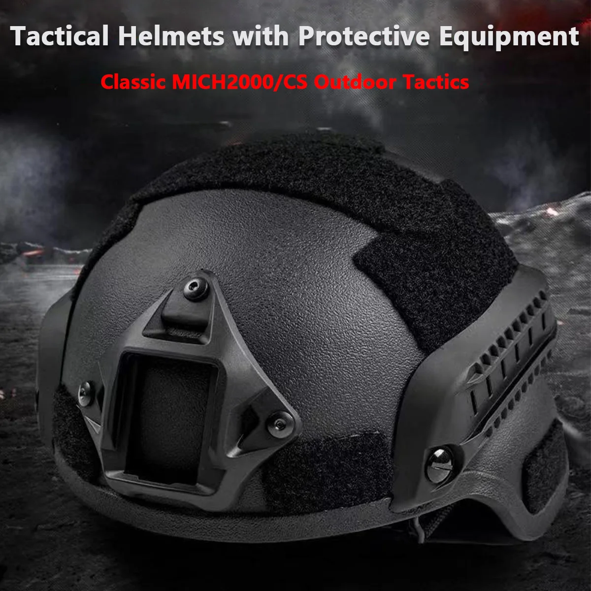 Tactical MICH2000 FAST Helmet Airsoft MH Helmets Tactical MICH 2000 Helmet Cover Painball CS SWAT Riding Protect Accessories